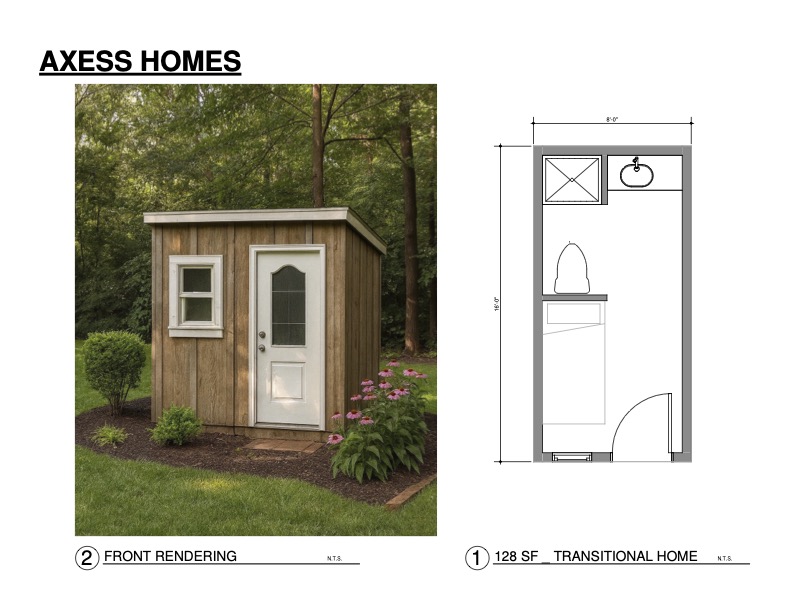Transitional Unit model floor plan